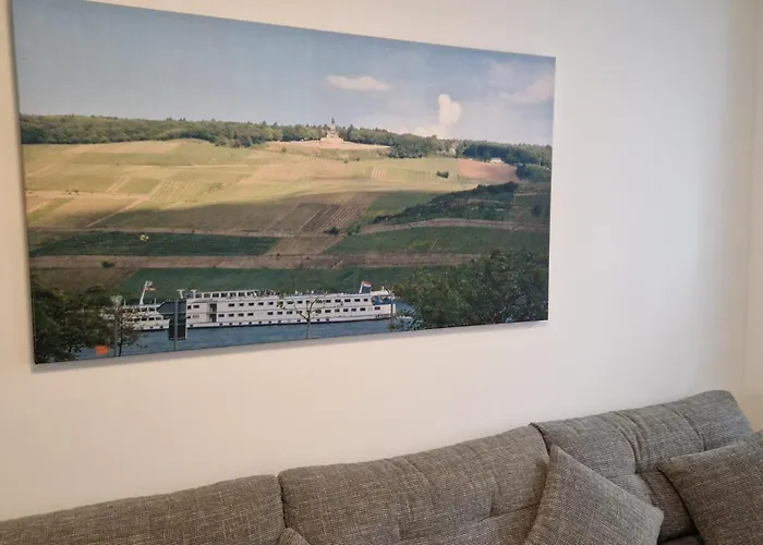 Ruhiges Stadthaus In Apartamento Bingen am Rhein